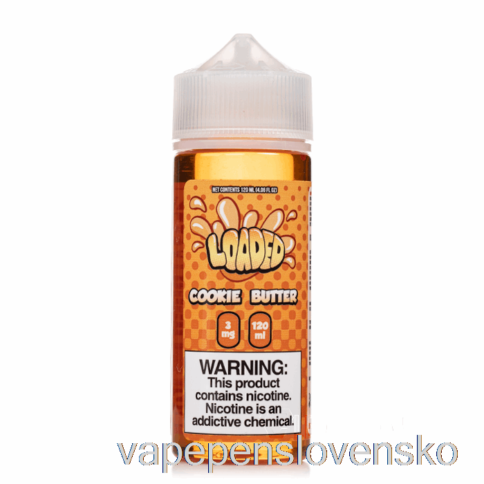 Cookie Maslo - Naložený E-liquid - Neľútostný - 120ml 0mg Vape Shop Bratislava
